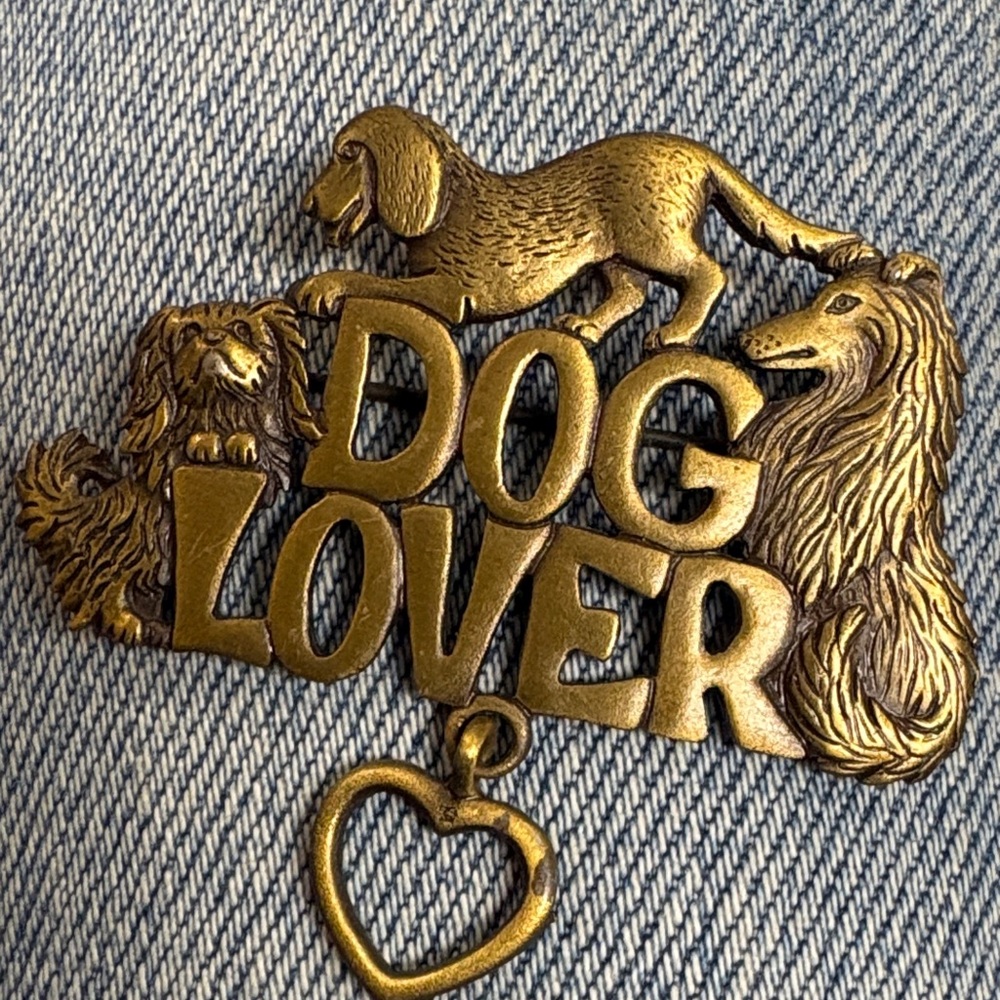 Bronze Dog Lover Decorative Plaque - Picture 6 of 6